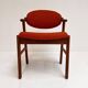 Set reupholstered Danish design chairs by Schou Andersen, 1960s