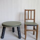 Children's table and chair
