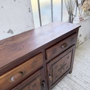 Meuble de rangement confiturier art populaire savoyard 1950