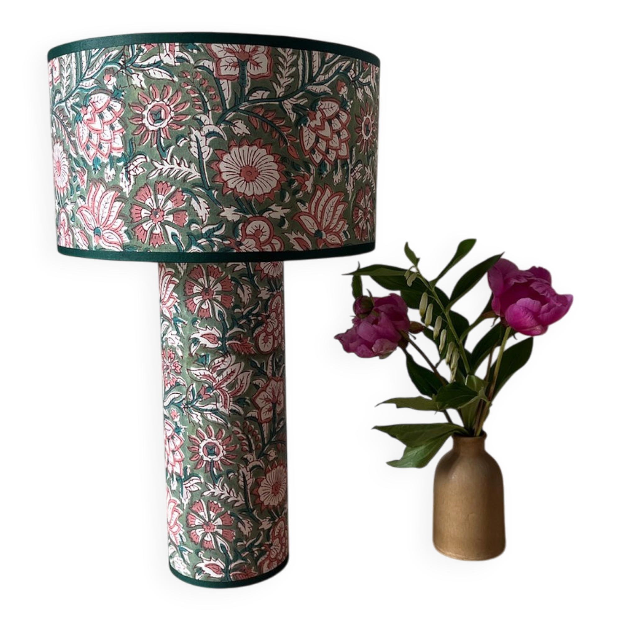 Lamp block print India