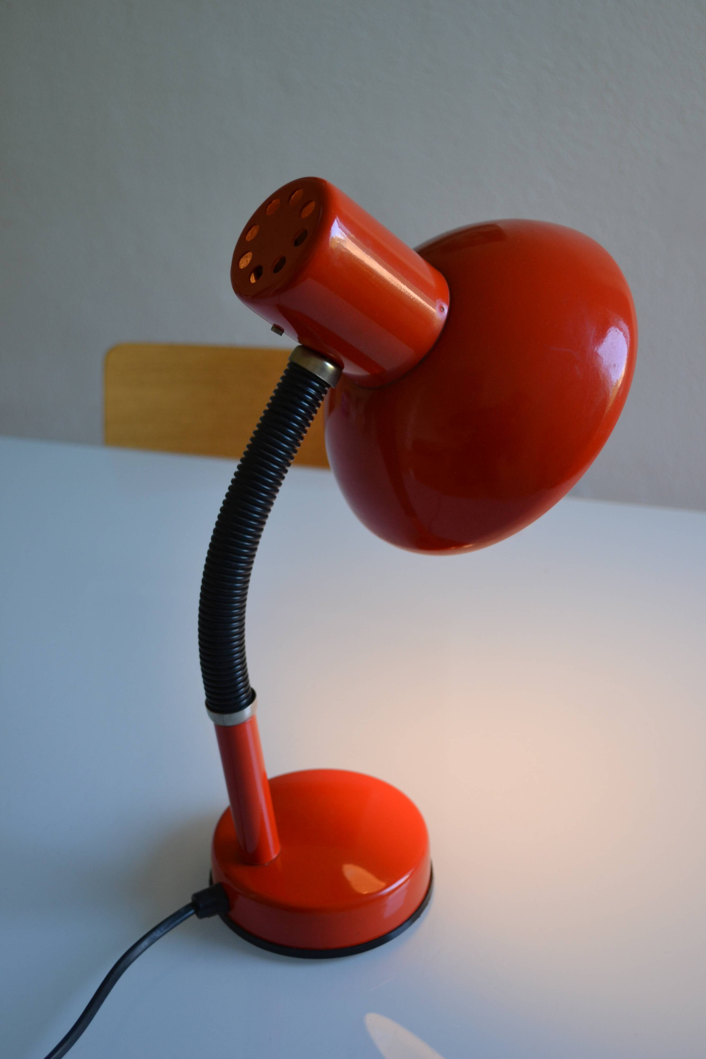 Vintage orange lamp Kema Keur