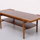 Mid Century Modern 1960s Rosewood Coffee Table