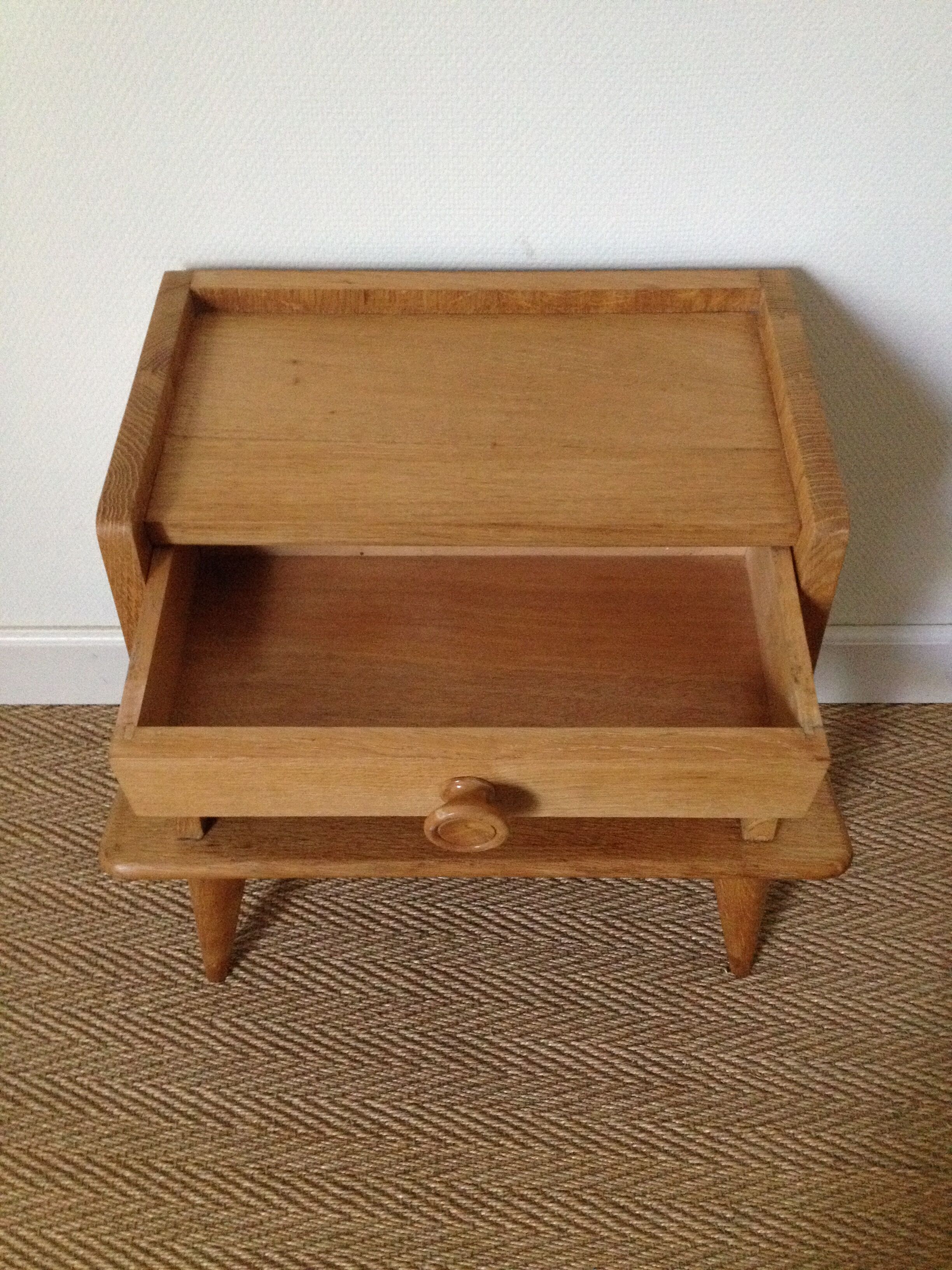 Vintage bedside table