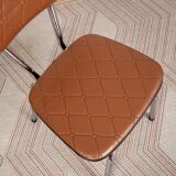 Vintage chrome chair, l'auvergnate brand