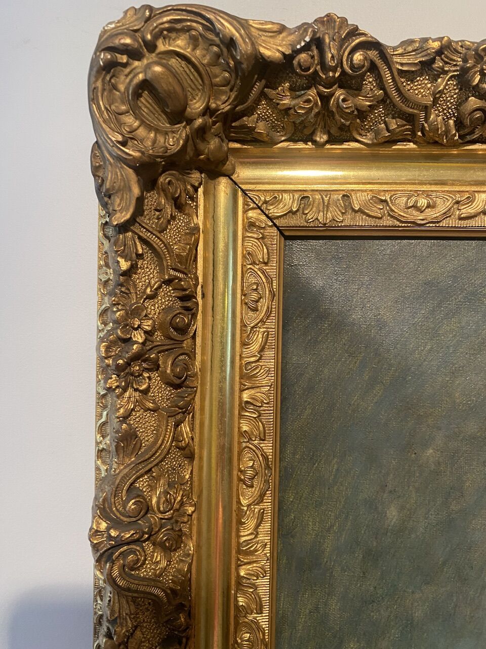 Portrait of a young woman, signed H Mouthier (1880-1975) and dated 1907