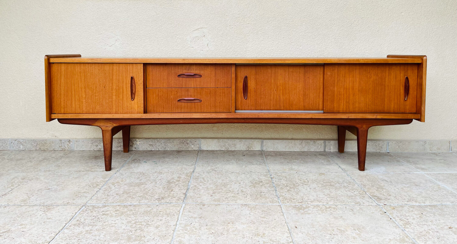 Scandinavian teak sideboard