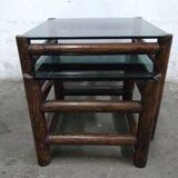 Nesting Tables Manou + smoke grey glass