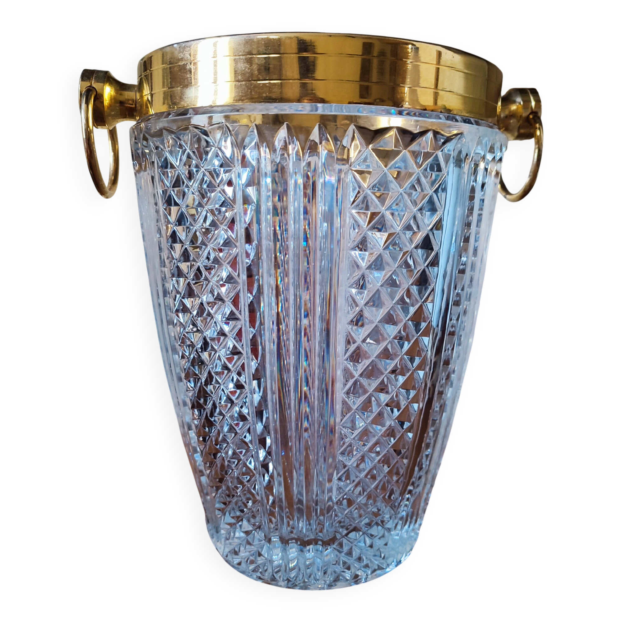 Crystal champagne bucket