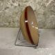 Lot of vintage Gien stoneware from France, 14 pieces including bowls and salad plates.