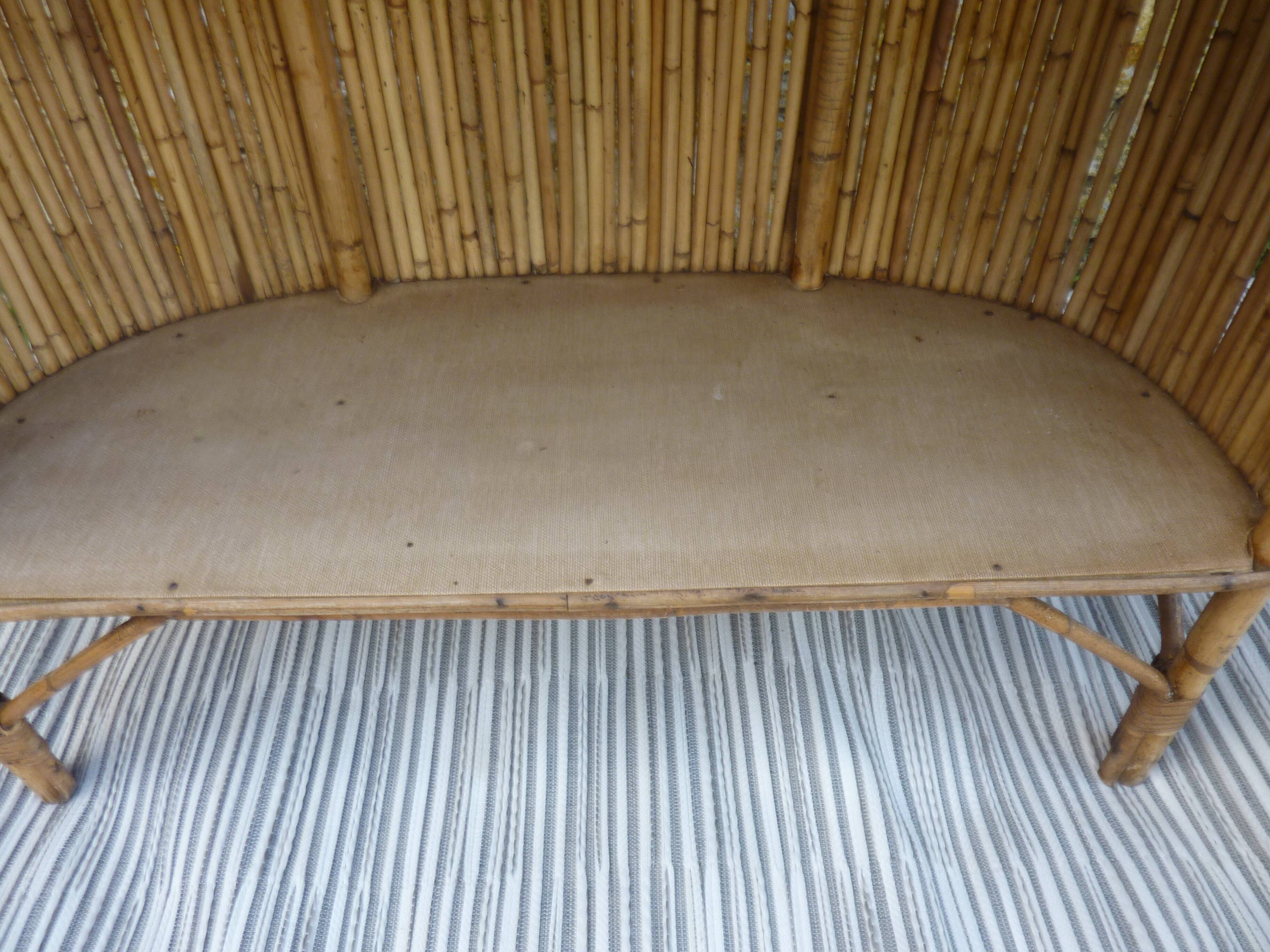 The 1960s rattan bar