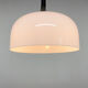 Mid Century White Pendant by Harvey Guzzini for Meblo, Italy