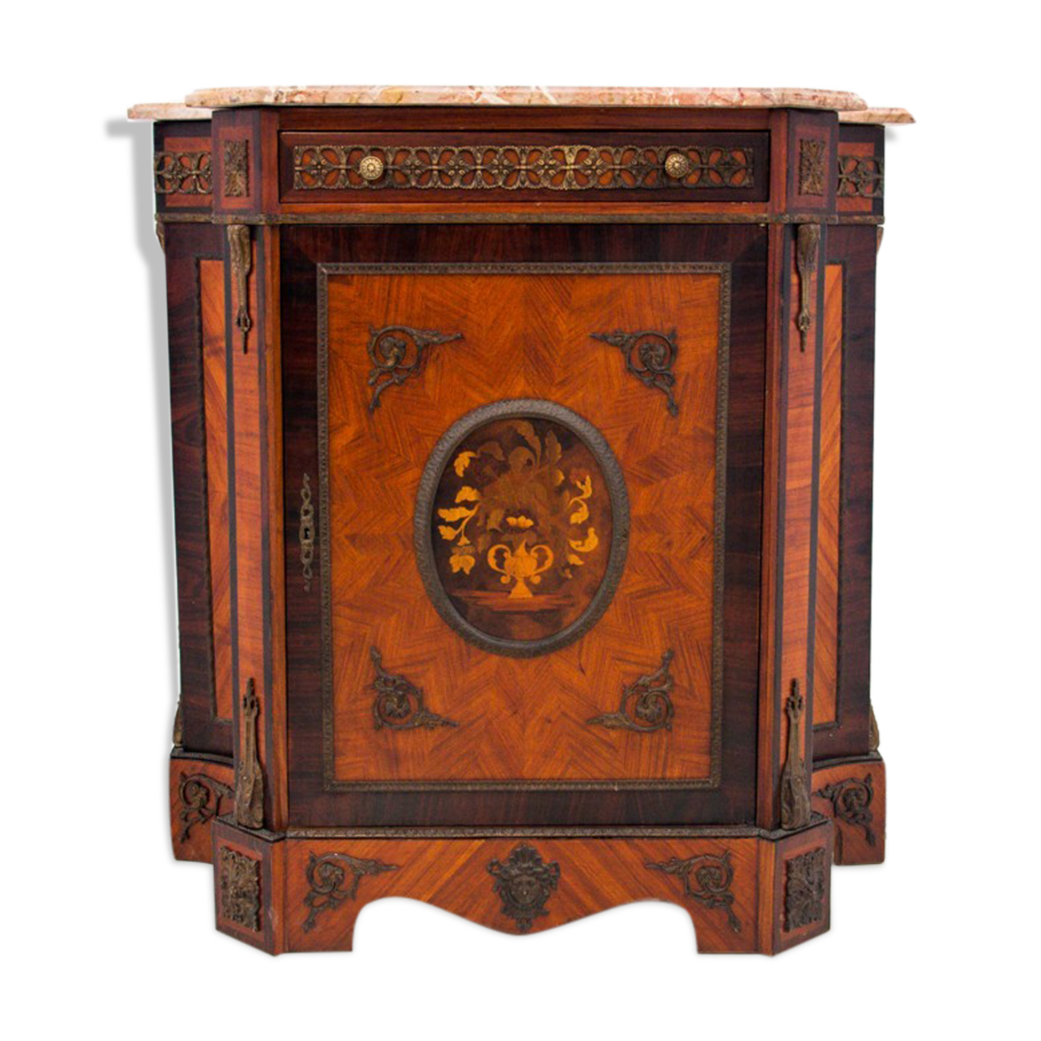 Buffet incrusté, Italie, années 1860.
