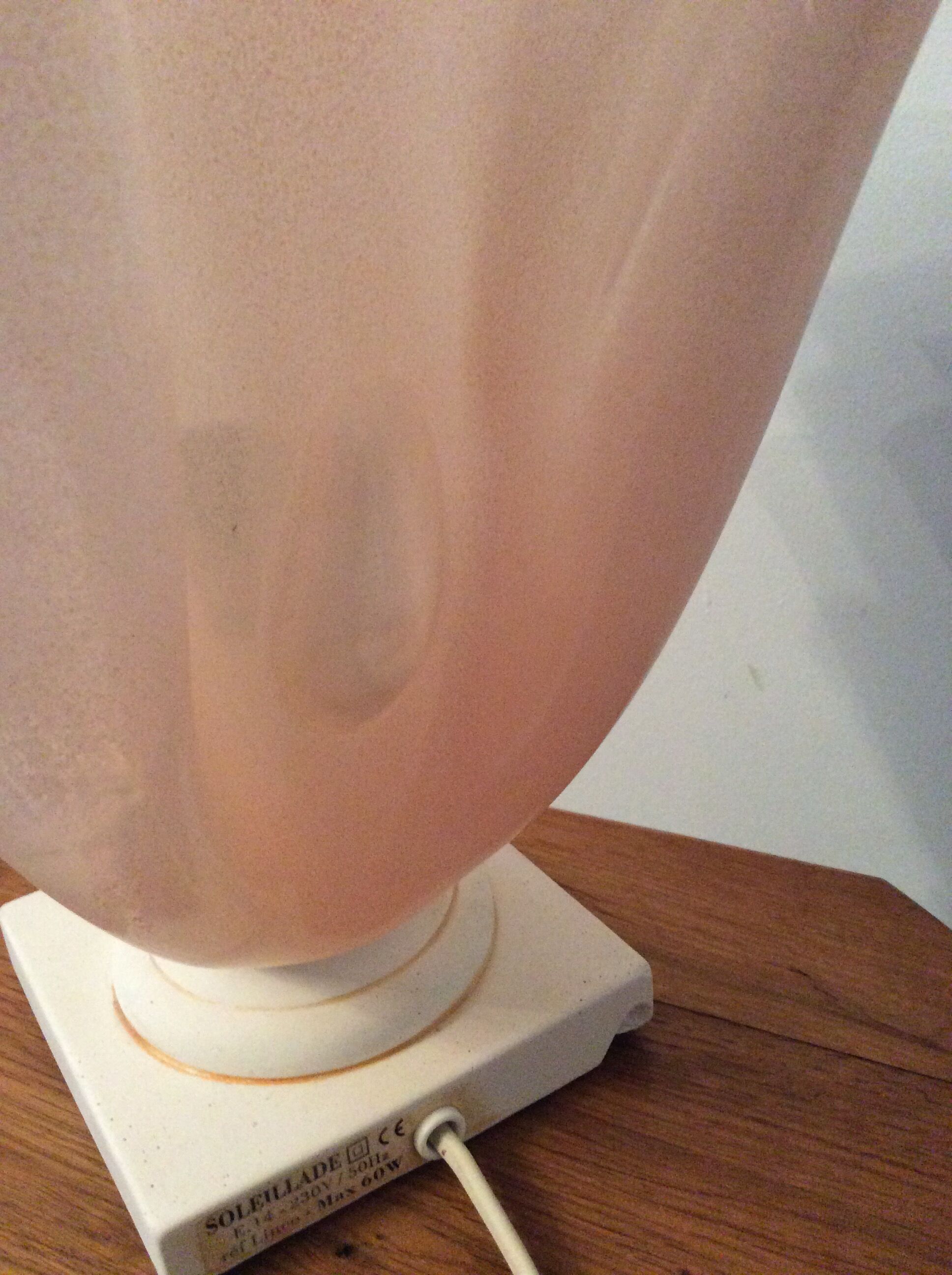Vintage Soleillade handkerchief lamp from the 80s