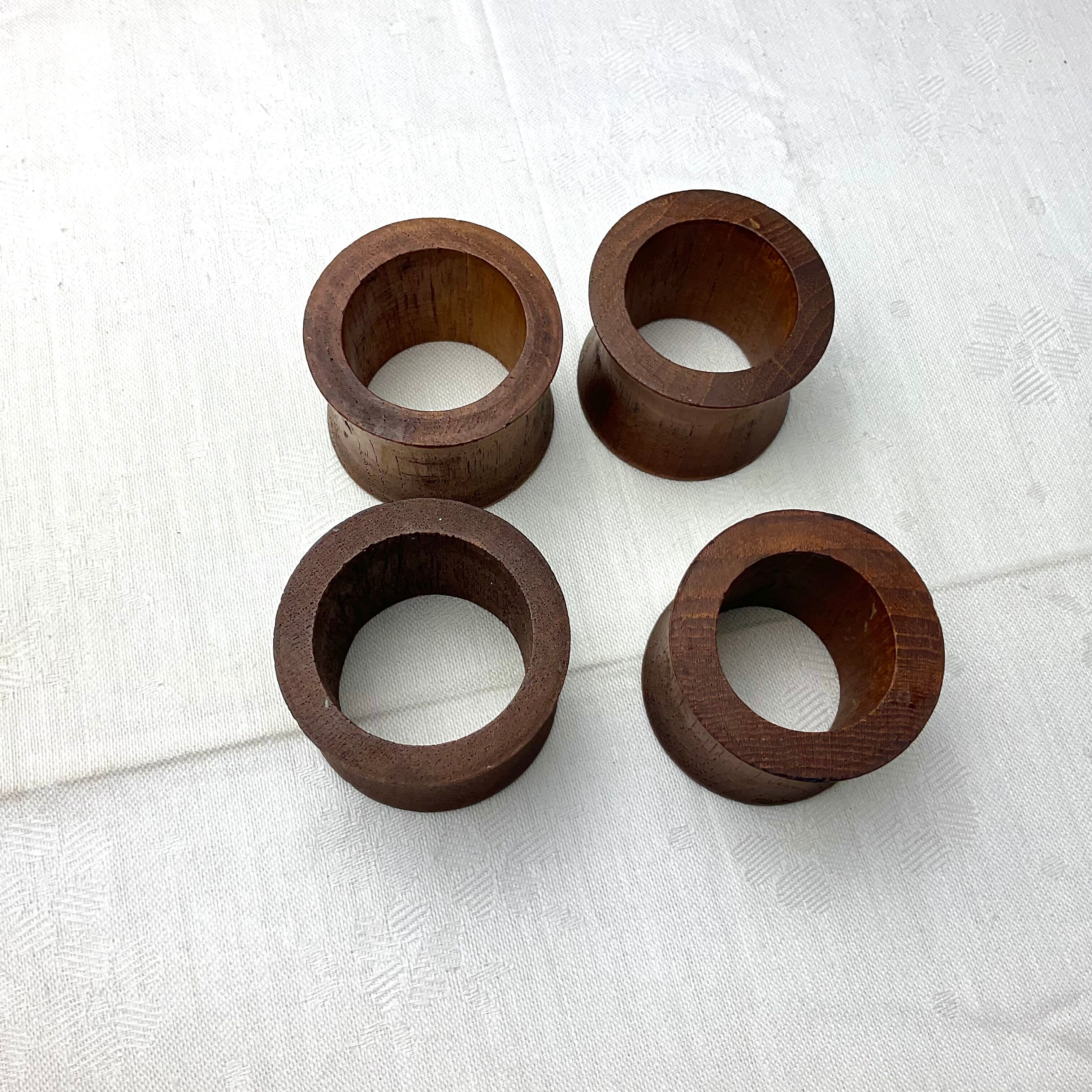 Ronds de serviette en bois