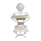 Wrought iron dressing table