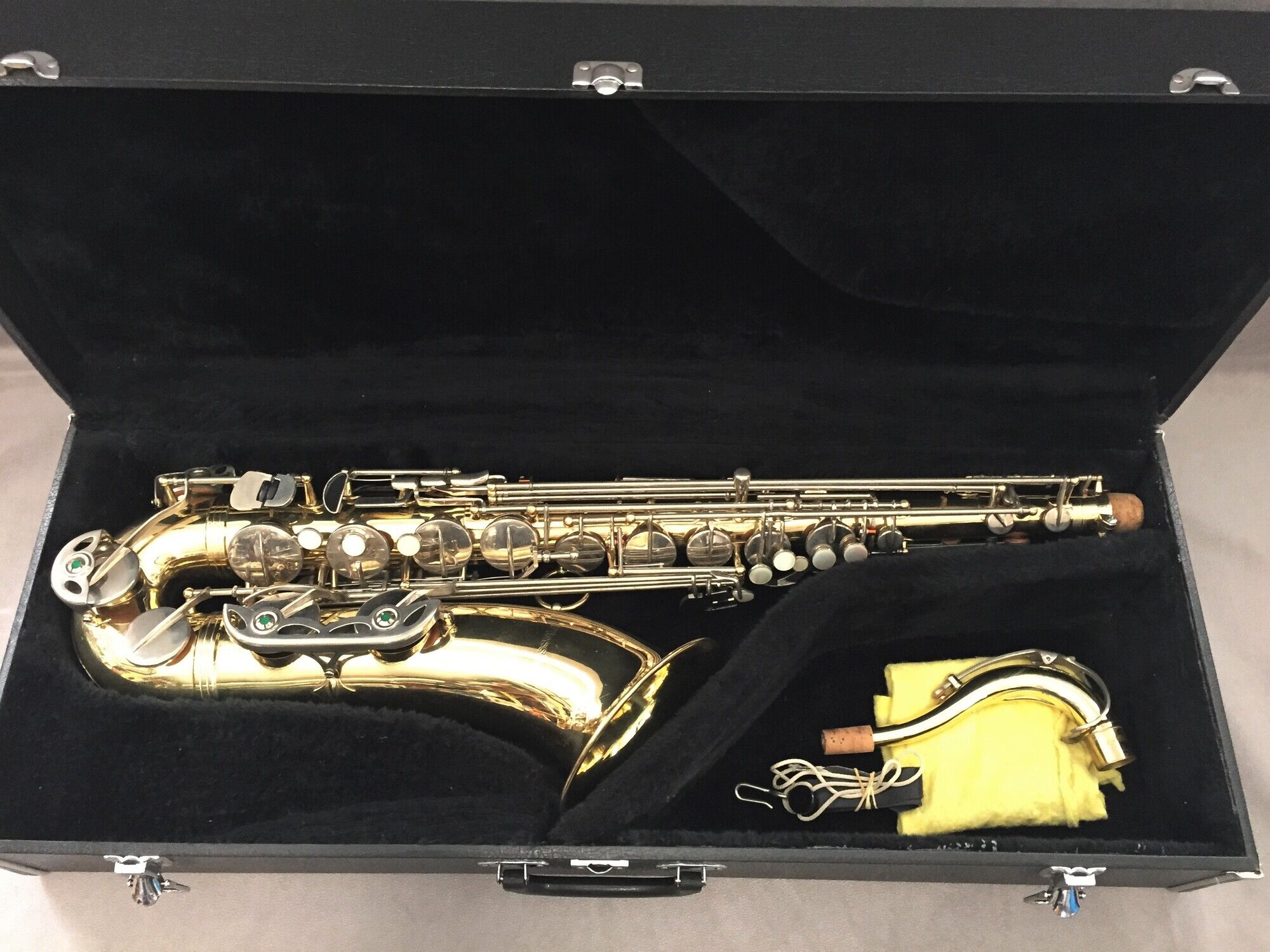 Musical instrument golden tenor blessing saxophone made in usa