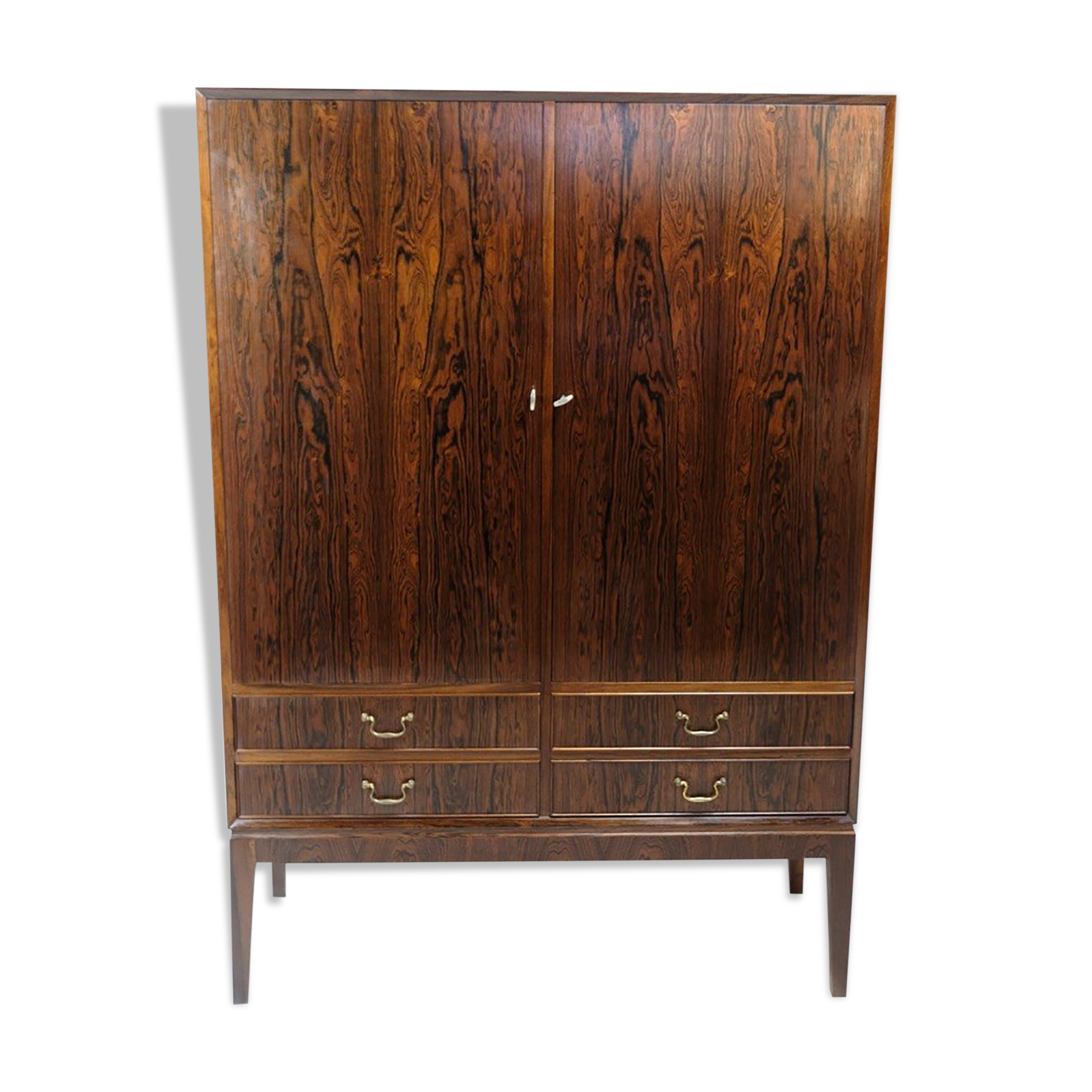 Cabinet / Storage Furniture in Rosewood with Doors and Drawers