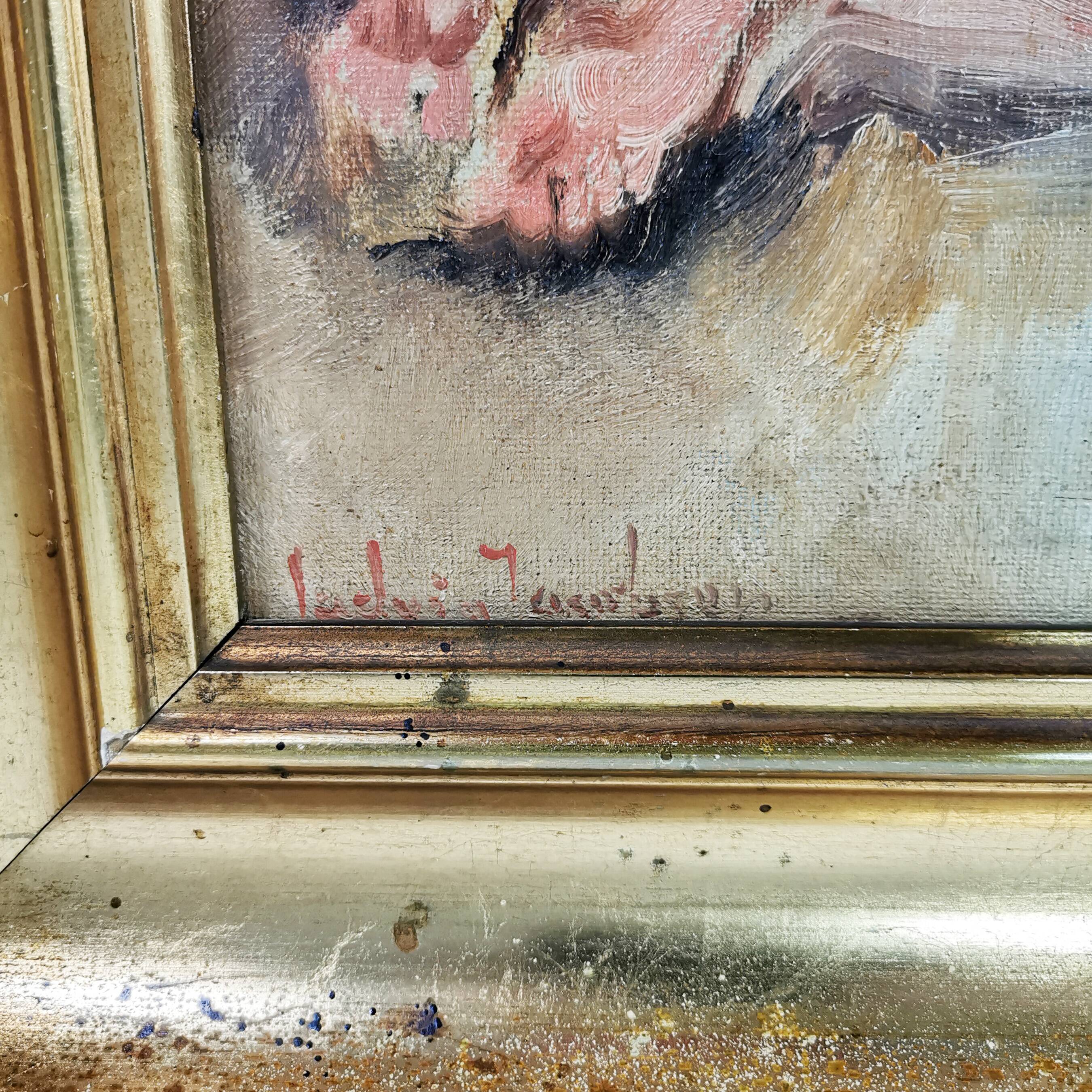 Obraz olejny, Carl Gustav Ludvig Jacobsen, Dania, (1890-1957)