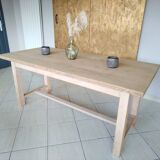 Oak farm table