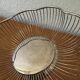 80s silver metal table baskets