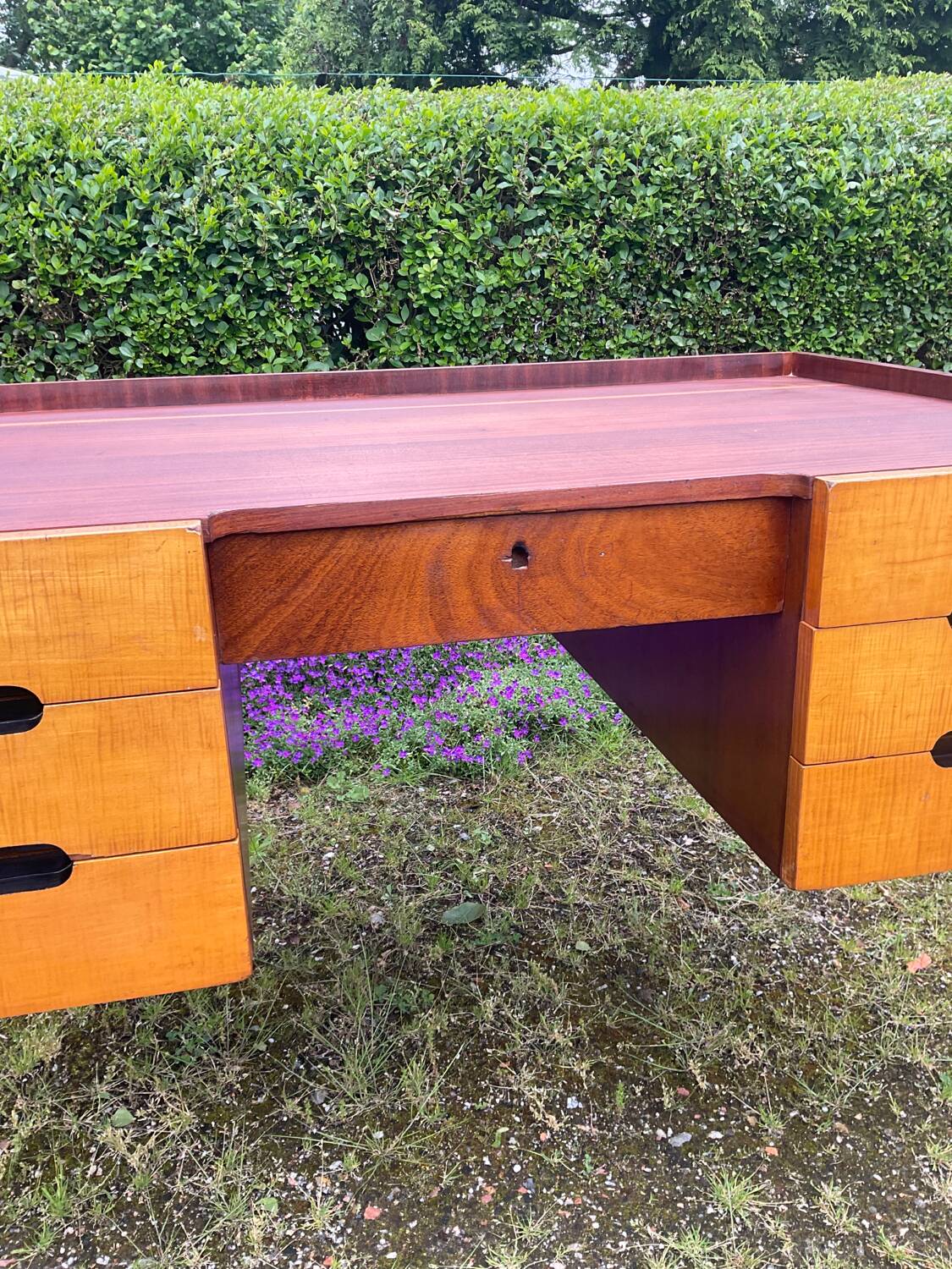 Scandinavian teak desk from the 60s