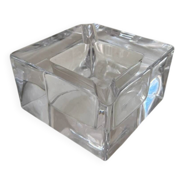 Vintage Sèvres Crystal Cubic Ashtray