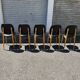 (Lot) 5 Chaises Pégase, Pierre Gurariche pour Baumann