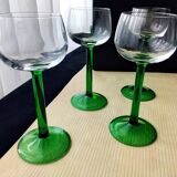 Set of 6 Rhine wine glasses JGDurand for Luminarc