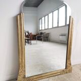 Golden mirror Art Deco