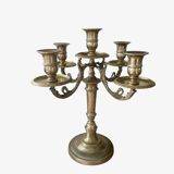 Antique gilt bronze candlestick circa 1900