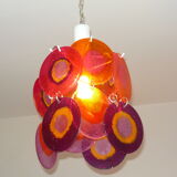 Suspension with colored discs 70