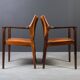 Set of 4  "Elton" Armchairs by Torbjørn Afdal, Norway, 1960s