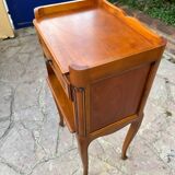 Pair of cherry bedside tables