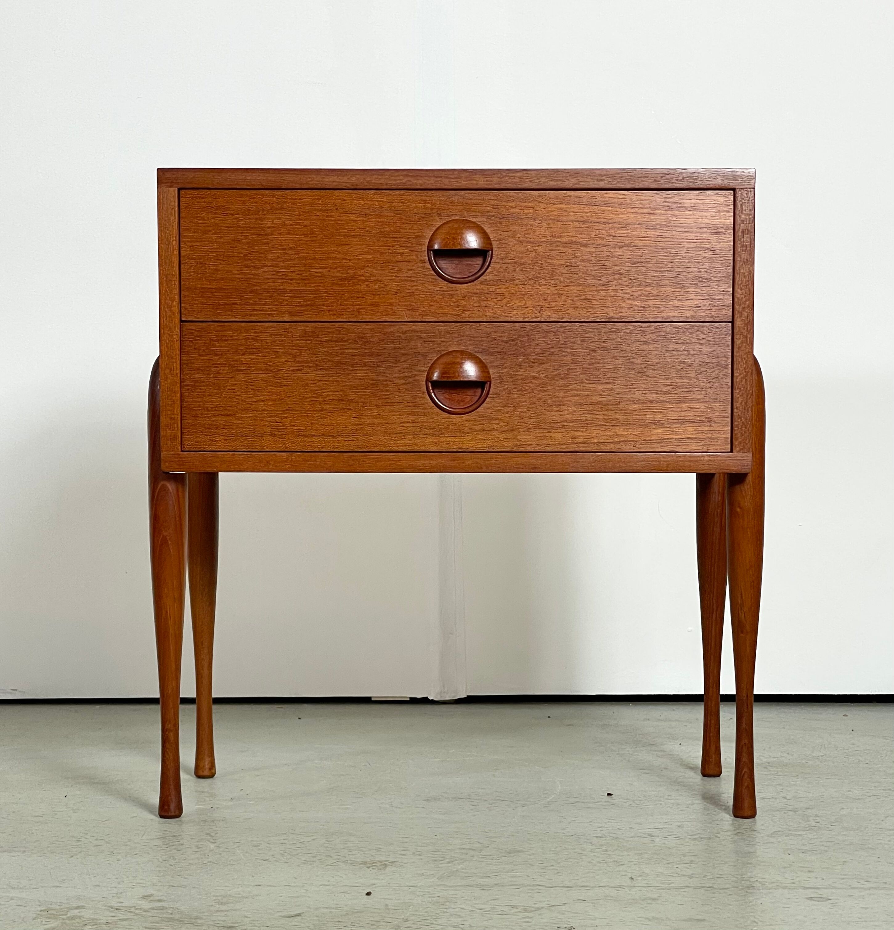Small Danish Teak Chest of drawers 1960s