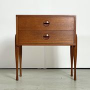 Small Danish Teak Chest of drawers 1960s
