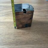 Puiforcat salt cellar, pepper shaker and mustard pot