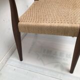 Pair of danish scandinavian chair dating from the 50