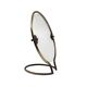 Mid-century brass table mirror / vanity, Italy 1960s