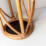 1950 rattan umbrella holder