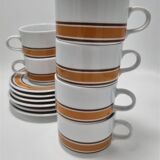 Set of 6 vintage cups