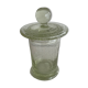Biot France glass pot with lid