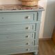 Commode bois et marbre