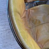 4 chairs Rinaldi "Sabrina" yellow leather