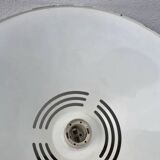 Pendant light 1980 white metal