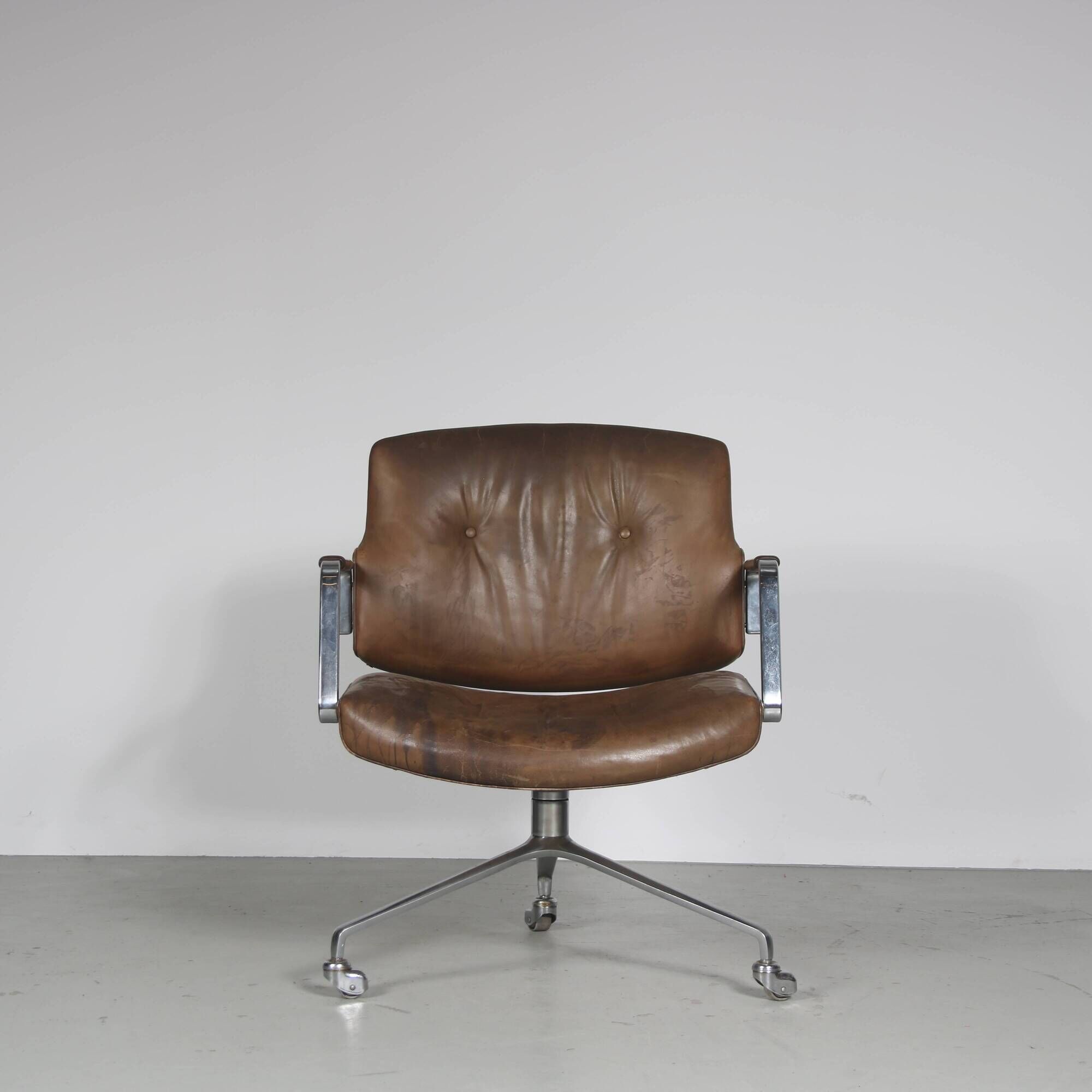 Conference Chair by Preben Fabricius & Jorgen Kastholm for Kill International, Denmark 1970