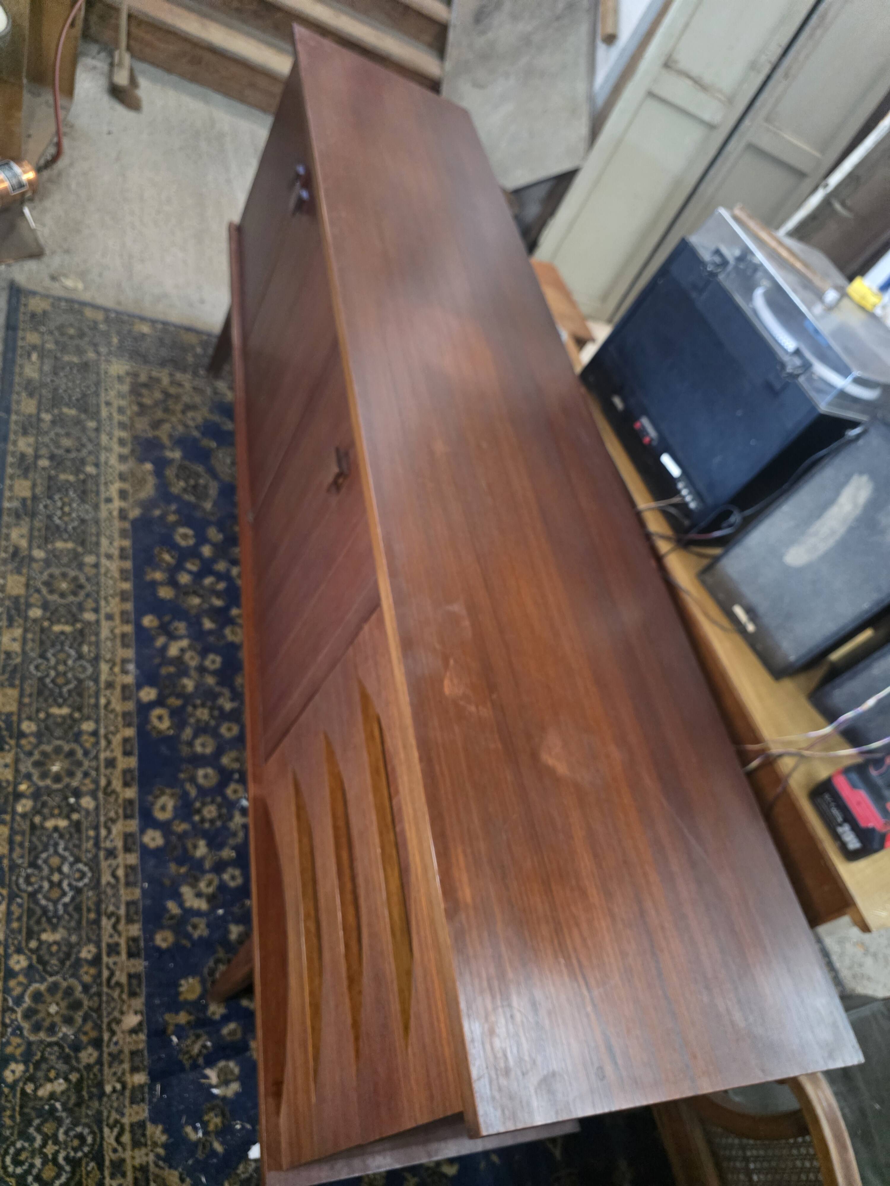 Scandinavian teak sideboard from the 1960s.