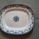 Rectangular iron earth dish French English Company