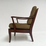 Re-upholstered Swedish arm chair bij Engens Mobelfabrik, 1970s