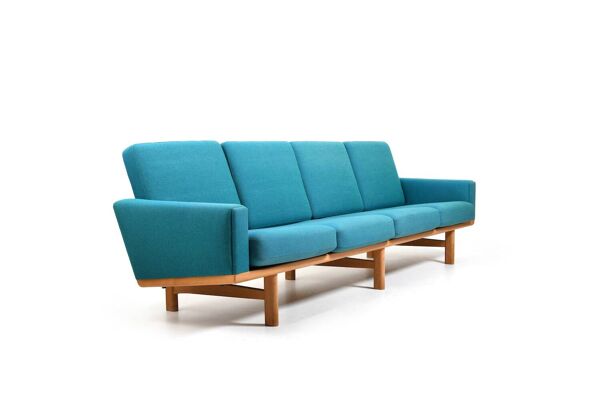 Hans J. Wegner GE-236/4 Canapé Getama Danemark années 1960