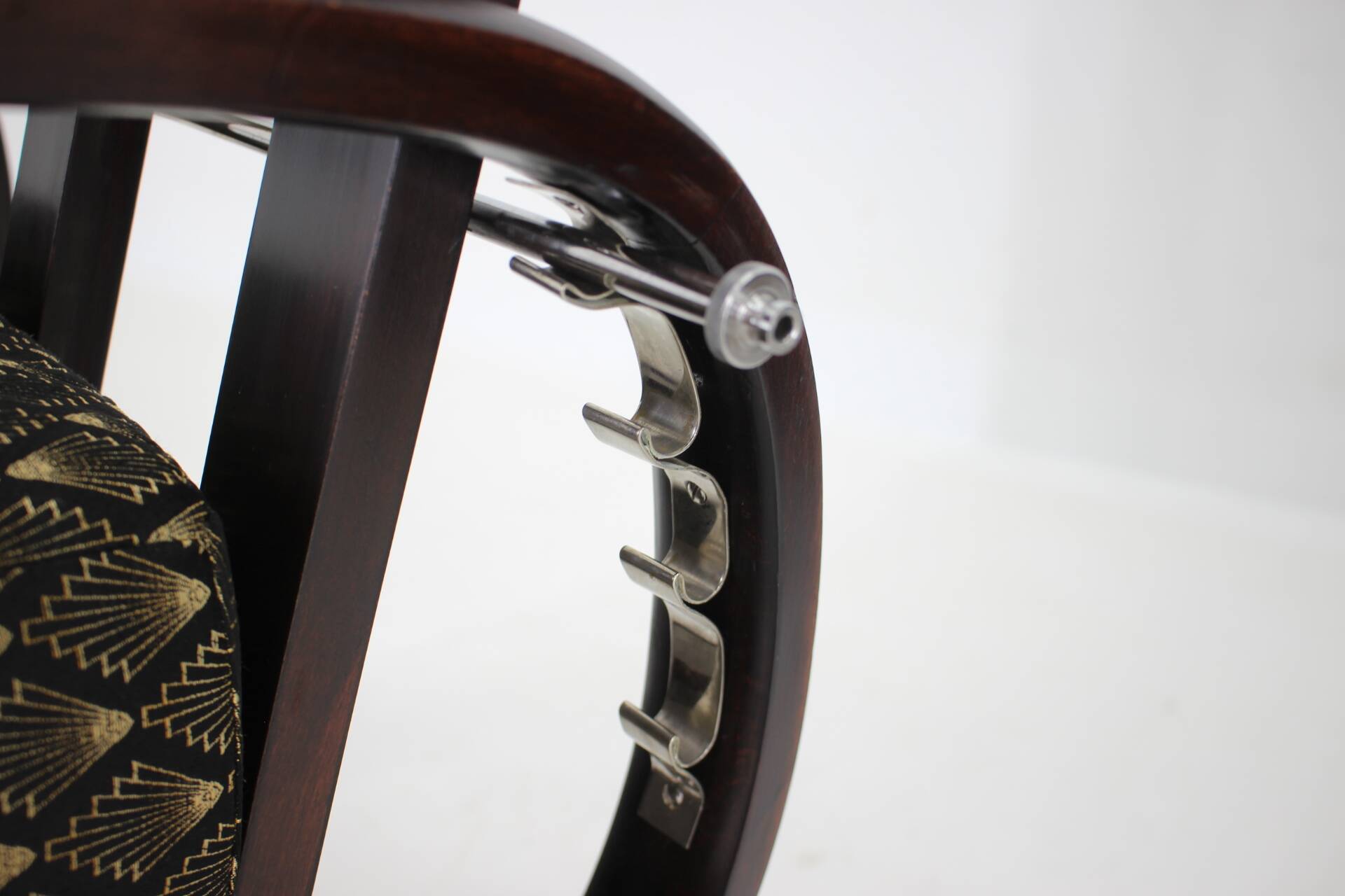 1930s Pair of Restored Art Deco Adjustable Armchairs, Czechoslovakia